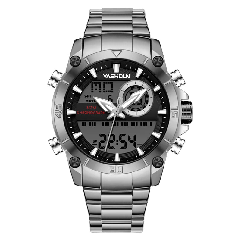 Men’s Dual-Movement Watch