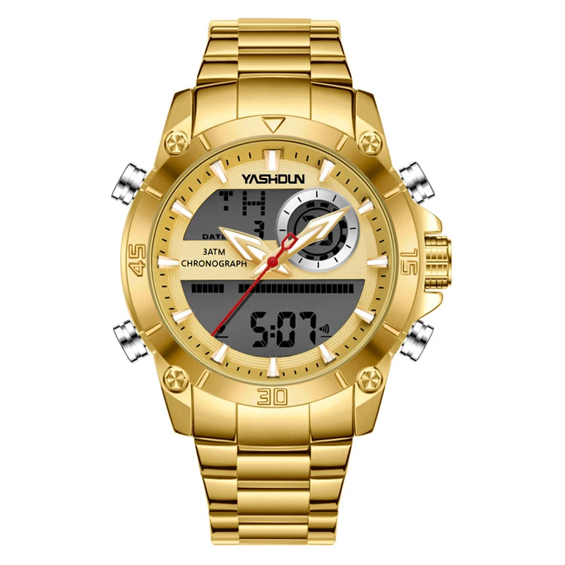Men’s Dual-Movement Watch