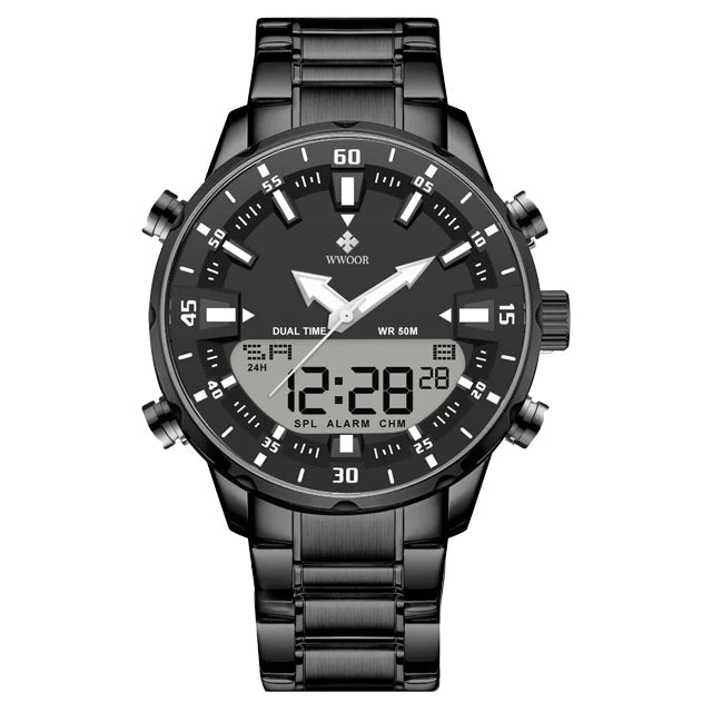 WWOOR Military Digital Watch