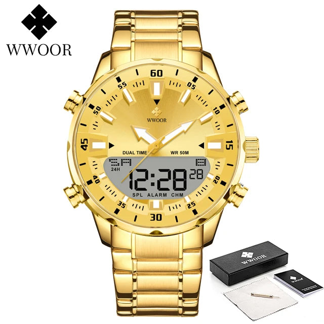 WWOOR Military Digital Watch