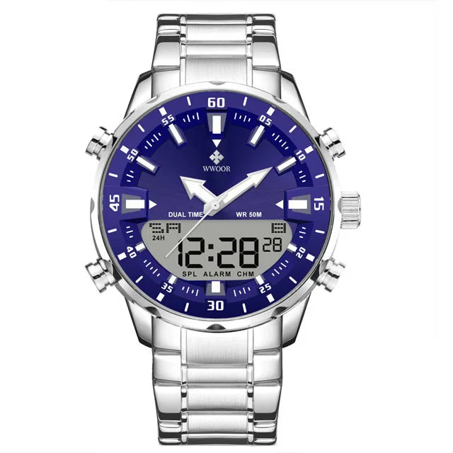 WWOOR Military Digital Watch