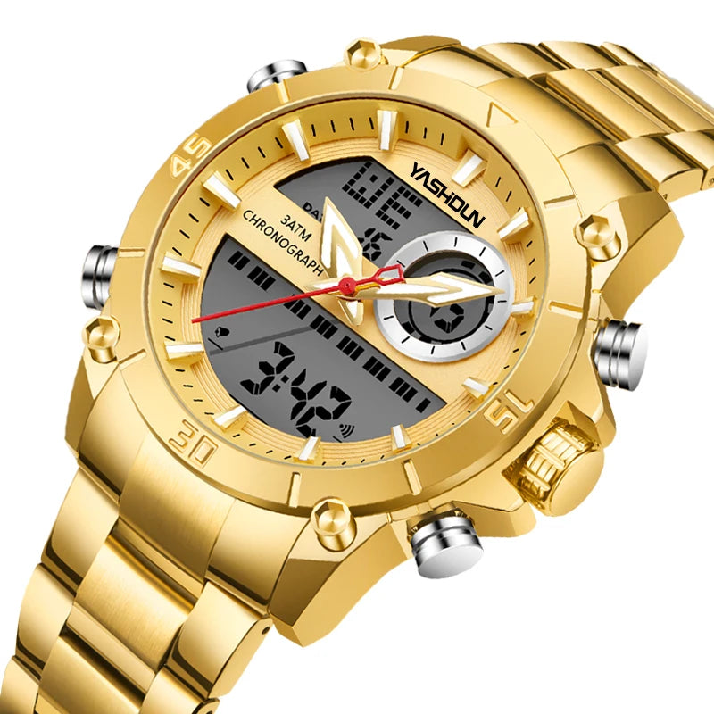 Men’s Dual-Movement Watch