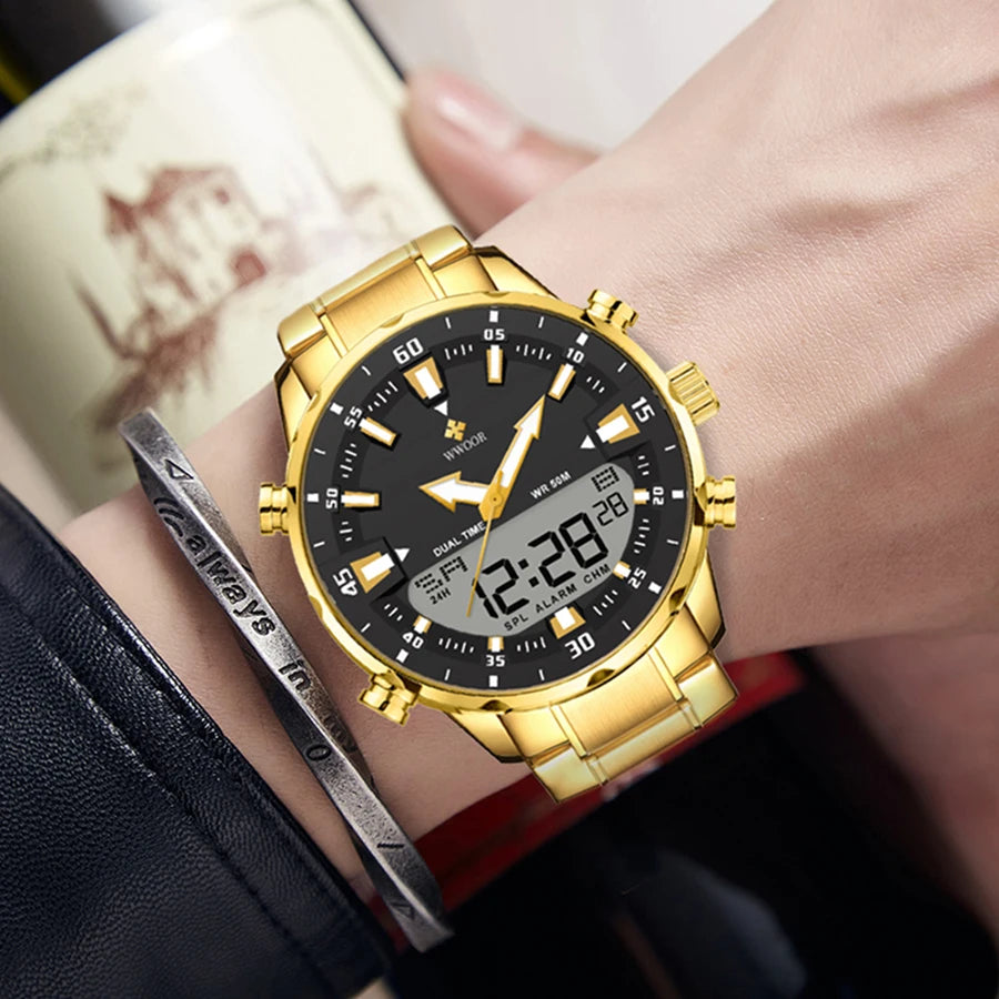 WWOOR Military Digital Watch