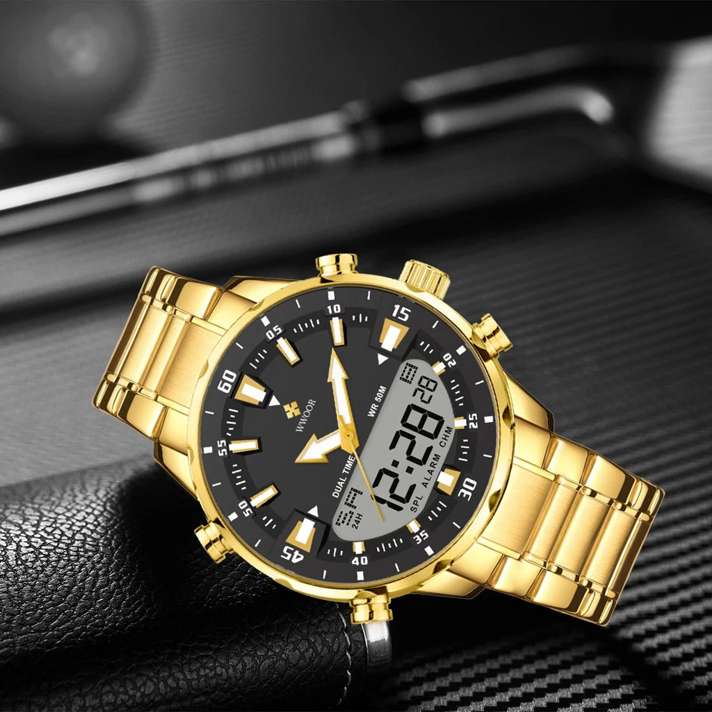 WWOOR Military Digital Watch