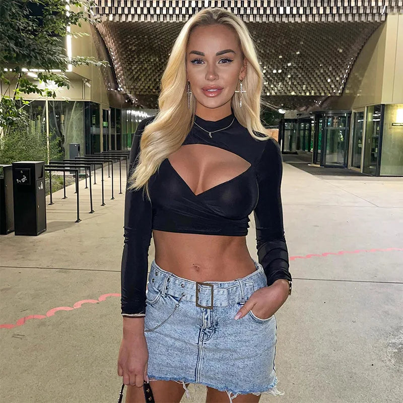 Top Slim Fit Aesthetic Streetwear